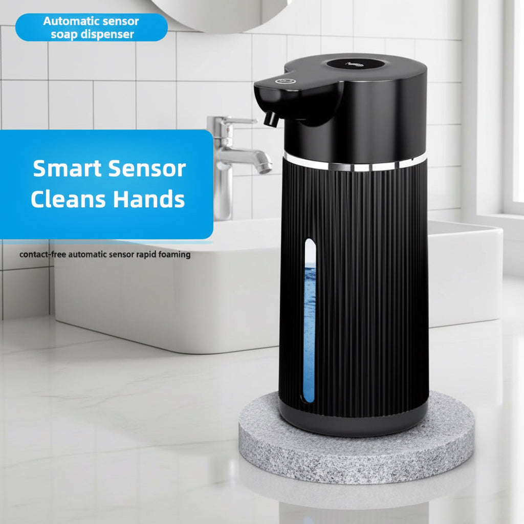 450ML Automatic Soap Dispenser Touchless Foaming Soap Dispenser USB Rechargeable Electric Liquld Soap Dispenser